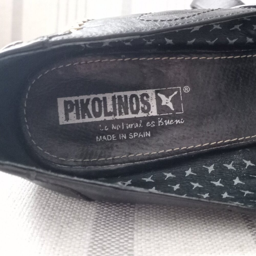 'PIKOLINOS' Black Leather shoe Size 9 - 9.5 EUC - Picture 13 of 15